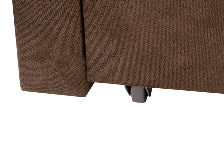 Диван еврософа Верди правый коричневый