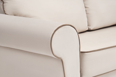 Диван еврокнижка Прованс 3-х местный бежевый