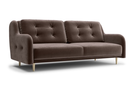 Диван книжка Глосс коричневый