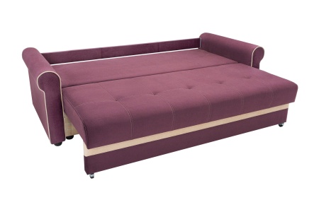 Диван еврокнижка Верона фиолетовый