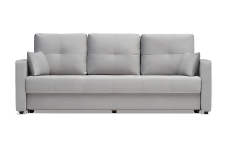 Диван еврокнижка Вита 3-х местный серый