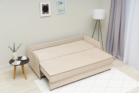 Диван еврокнижка Лозанна бежевый