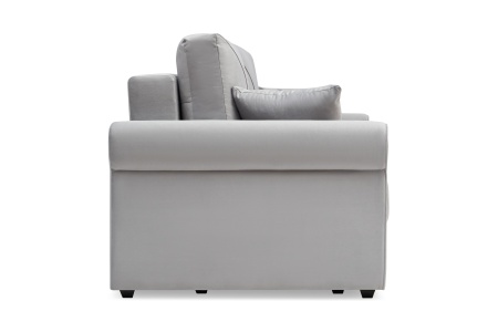 Диван еврокнижка Лира 3-х местный серый