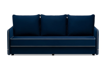 Диван еврокнижка Энерджи 3-х местный темно-синий