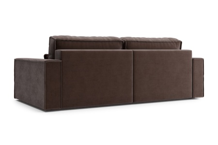 Диван тик-так Сохо 3-х местный коричневый