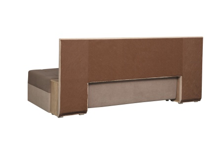 Диван трансформер Даллас коричневый / бежевый