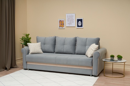 Диван еврокнижка Верона серый