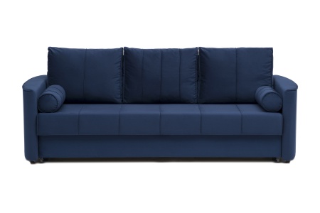 Диван еврокнижка Колибри 3-х местный темно-синий