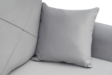 Диван еврокнижка Лира 3-х местный серый