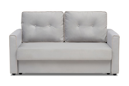 Диван еврокнижка Леон серый