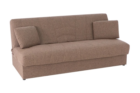 Диван книжка Ручеек рогожка коричневая