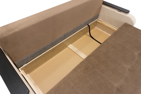 Диван еврокнижка Севилья светло-коричневый