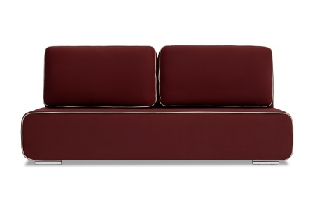 Диван еврокнижка Нео бордовый