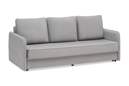 Диван еврокнижка Энерджи 3-х местный серый