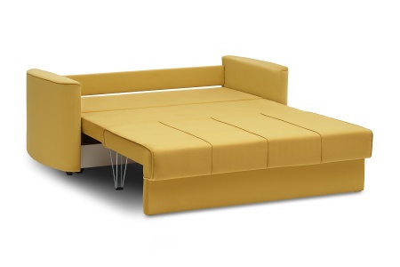 Диван еврокнижка Колибри горчичный