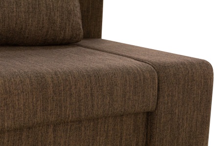 Диван еврокнижка Монако коричневый