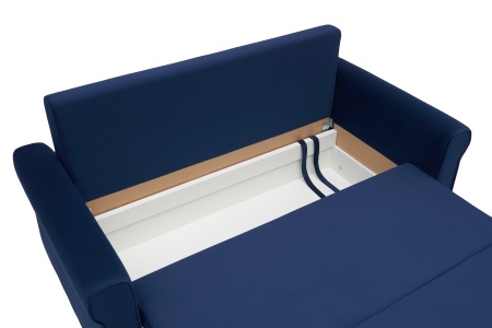 Диван еврокнижка Лира темно-синий