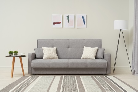 Диван книжка Прайм серый