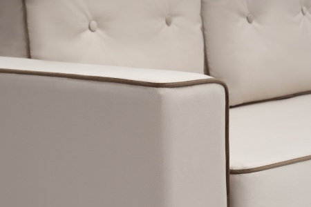 Диван еврокнижка Берген 3-х местный бежевый