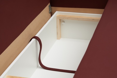 Диван еврокнижка Энерджи 3-х местный бордовый