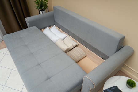 Диван еврокнижка Верона серый