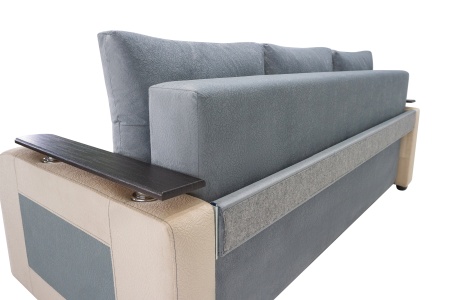 Диван еврокнижка Севилья серый