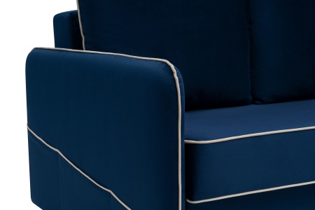 Диван еврокнижка Энерджи 3-х местный темно-синий