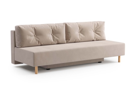 Диван еврокнижка Хольми бежевый